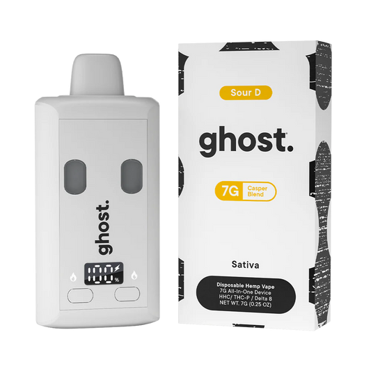 Ghost Hemp - Casper Blend - THCP - HHC - Disposable - Sour D - 7G