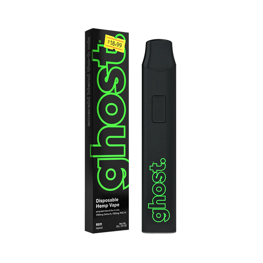 Ghost Hemp - Emerald Blend - Delta 8 - THCH - Disposable - RS11 - 2G - Burning Daily