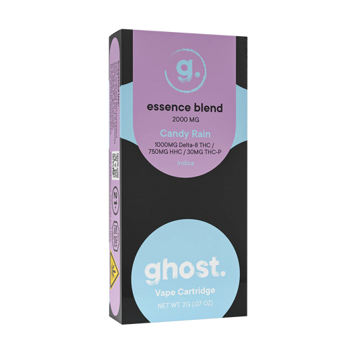 Ghost Hemp - Essence Blend - 510 Cartridges - Candy Rain - 2G - Burning Daily
