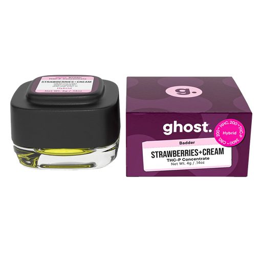 Ghost Hemp - THCP - Concentrate - Strawberries + Cream - 4G - Burning Daily