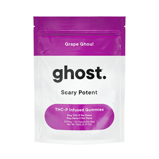 Ghost Hemp - THCP - Delta 9 - Reaper Gummies - Grape Ghoul - 200MG - Burning Daily