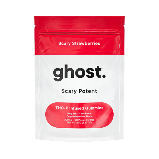 Ghost Hemp - THCP - Delta 9 - Reaper Gummies - Scary Strawberry - 200MG