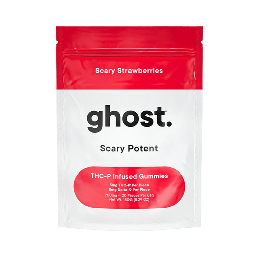 Ghost Hemp - THCP - Delta 9 - Reaper Gummies - Scary Strawberry - 200MG - Burning Daily