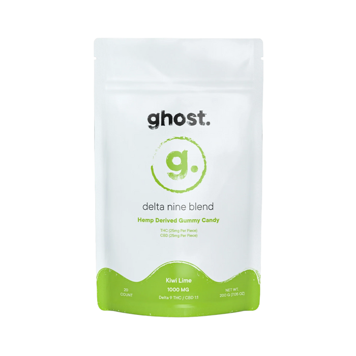 Ghost Hemp - Delta 9 - Gummies - 1000MG - Burning Daily