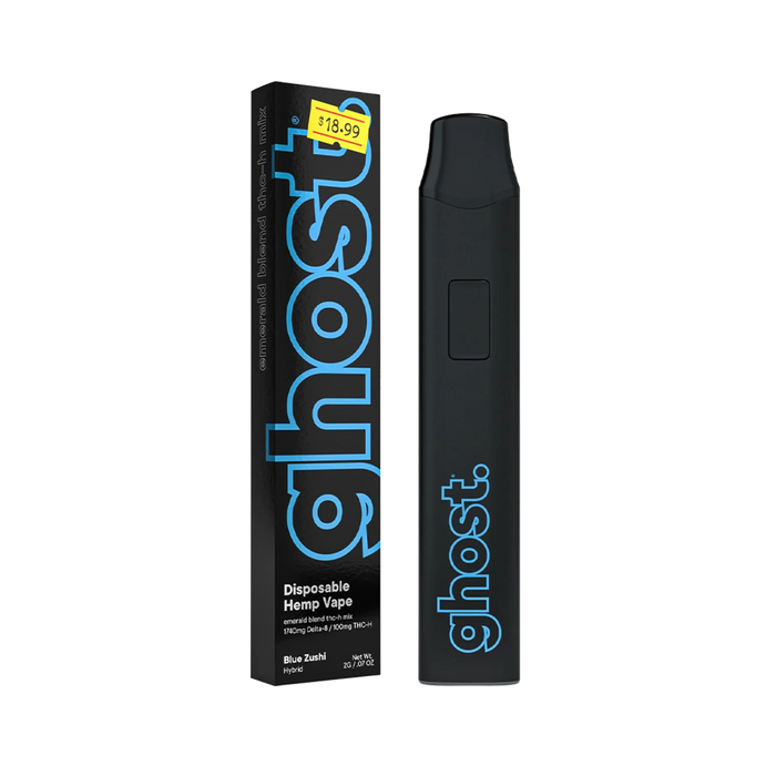 Ghost Hemp - Emerald Blend - Delta 8 - THCH - Disposable - 2G - Burning Daily