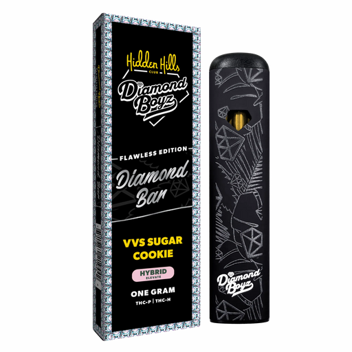 Hidden Hills - Diamond Bar - THCP - THCH - Disposable - VVS Sugar Cookie - 1G - Burning Daily