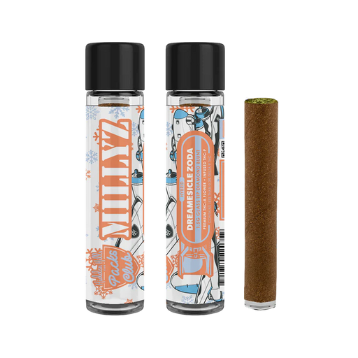 Hidden Hills - Millyz Diamond Blunt - Dreamesicle Zoda- 1.5G - Burning Daily