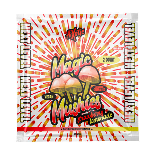 Hixotic - Magic Mushies Gummies - Strawberry Lemonade - 2CT - Burning Daily