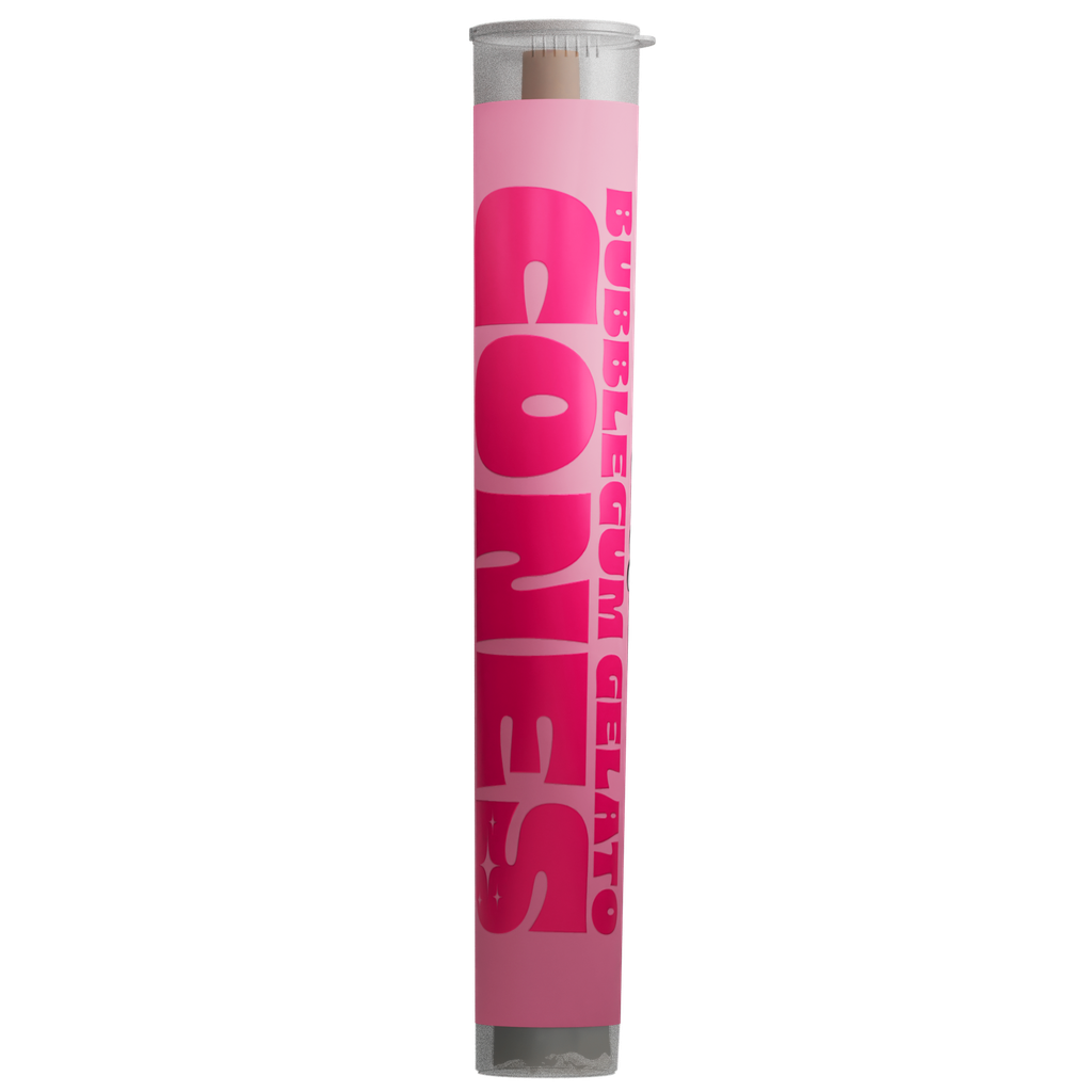 Ice Kream - Cones - THCA - Preroll - Bubblegum Gelato - 1.5G - Burning Daily
