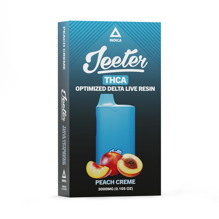 Jeeter - THCA - Disposable - Peach Creme - 3ML