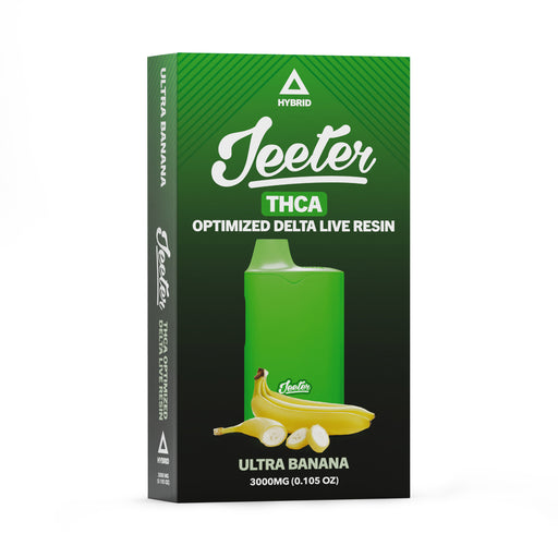 Jeeter - THCA - Disposable - Ultra Banana - 3ML - Burning Daily