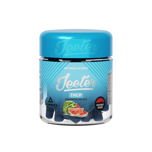 Jeeter - THCP - Potent Dose Gummies - Watermelon Wave - 3000MG - Burning Daily