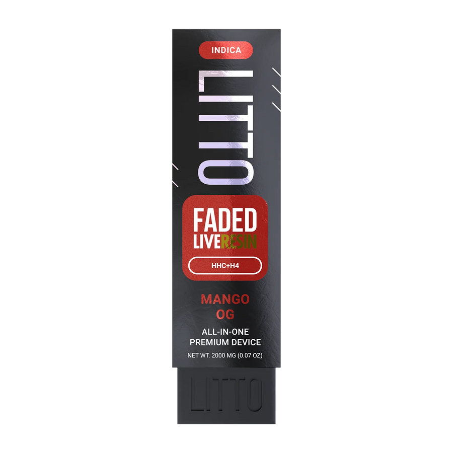 LITTO - FADED - Live Resin - HHC - H4 - Disposable - 2G