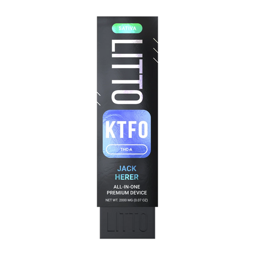 LITTO - KTFO - THCA - Disposable - Jack Herer - 2G - Burning Daily