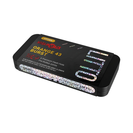 LITTO - THCP - Hash Holes - Pre Rolls - Orange 43 Burst - 3.6G - Burning Daily