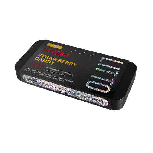 LITTO - THCP - Hash Holes - Pre Rolls - Strawberry Candy - 3.6G - Burning Daily