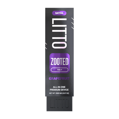 LITTO - ZOOTED - THCP - Disposable - Grapefruit - 2G