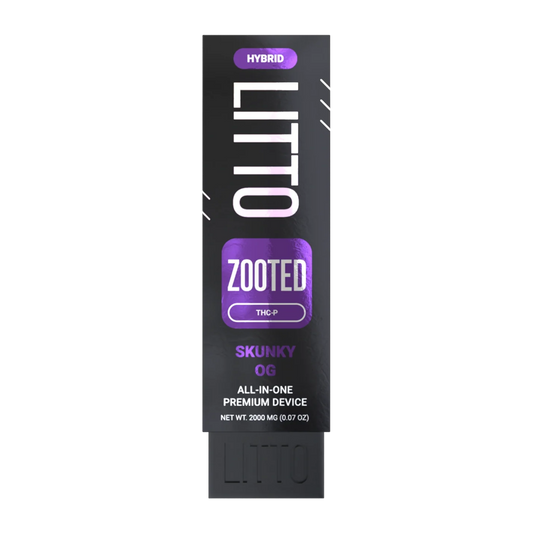 LITTO - ZOOTED - THCP - Disposable - Skunky OG - 2G