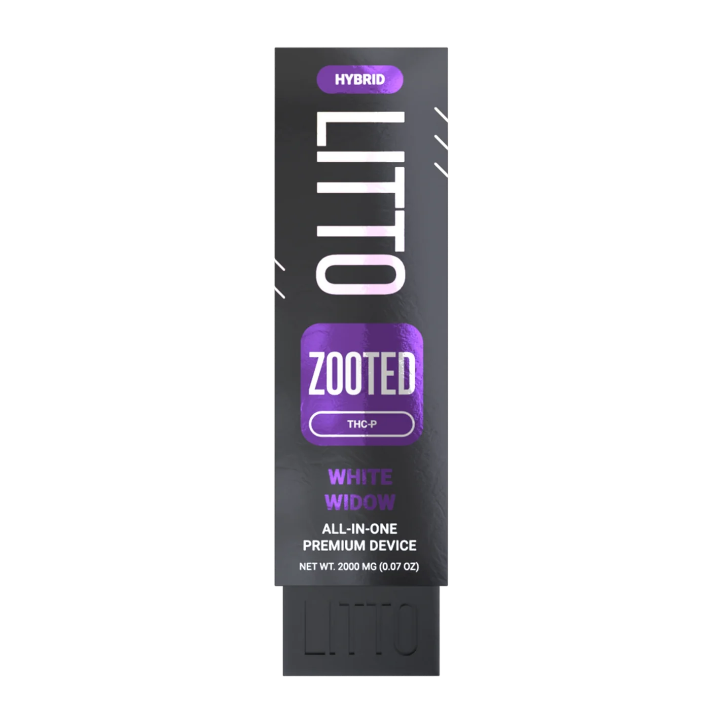 LITTO - ZOOTED - THCP - Disposable - White Widow - 2G