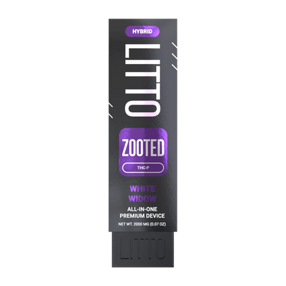 LITTO - ZOOTED - THCP - Disposable - White Widow - 2G