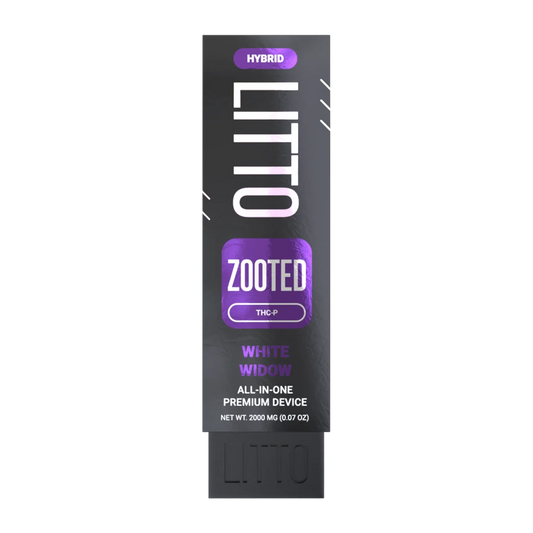 LITTO - ZOOTED - THCP - Disposable - White Widow - 2G