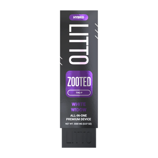 LITTO - ZOOTED - THCP - Disposable - White Widow - 2G - Burning Daily