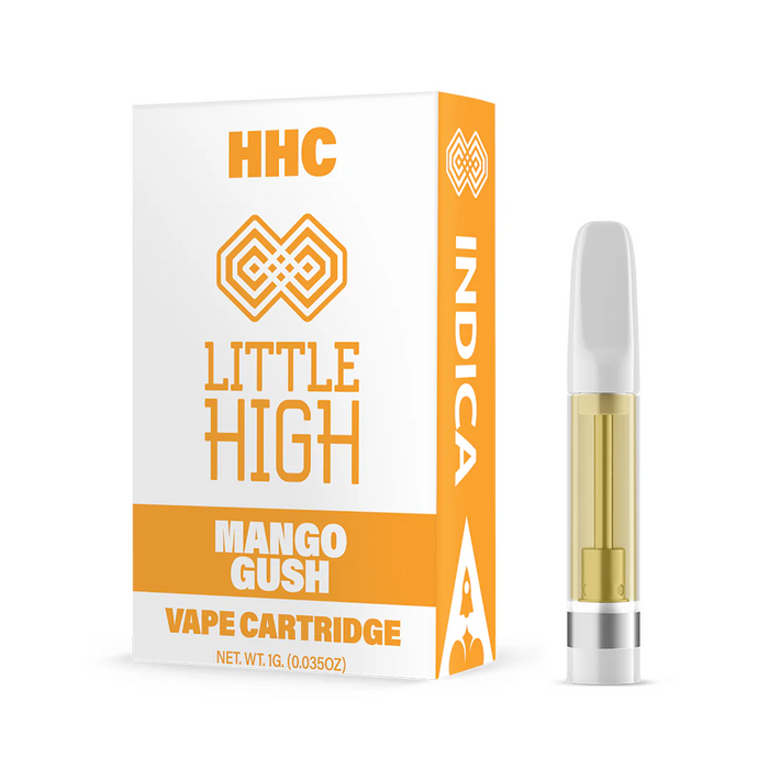Little High - HHC - 510 Cartridge - Mango Gush - 1G - Burning Daily