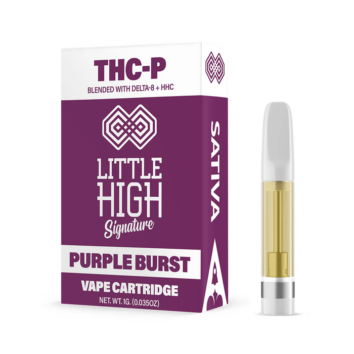 Little High - THCP - 510 Cartridge - Purple Burst - 1G - Burning Daily