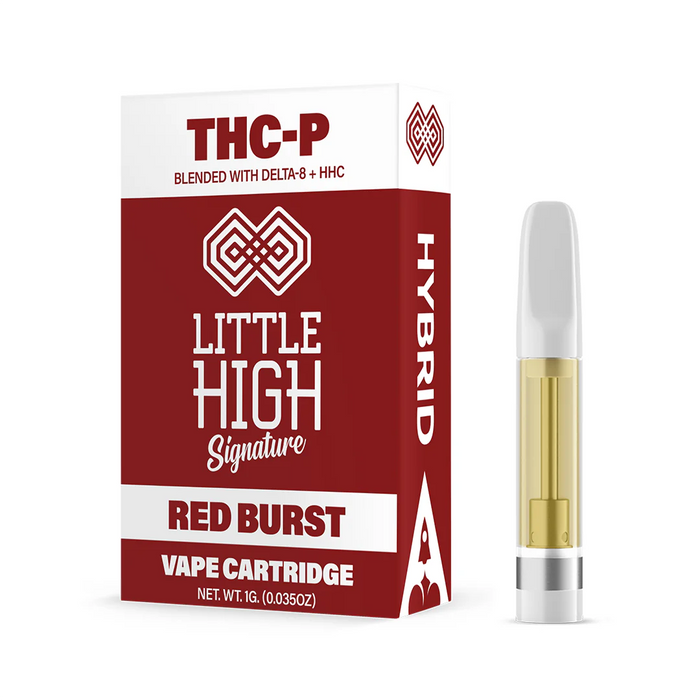 Little High - THCP - 510 Cartridge - Red Burst - 1G - Burning Daily