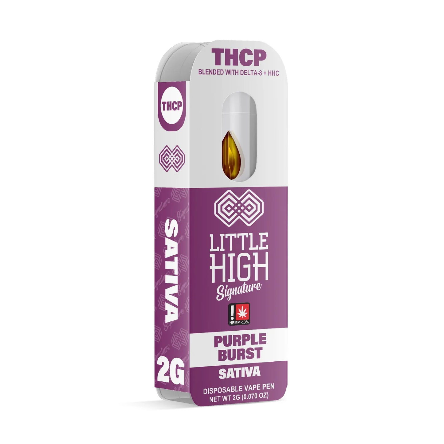 Little High - THCP - Disposable - Purple Burst - 2G