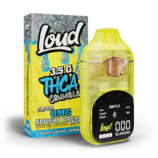 Loud Switch 3.5G Crumble disposable in OMG x Slush Dream
