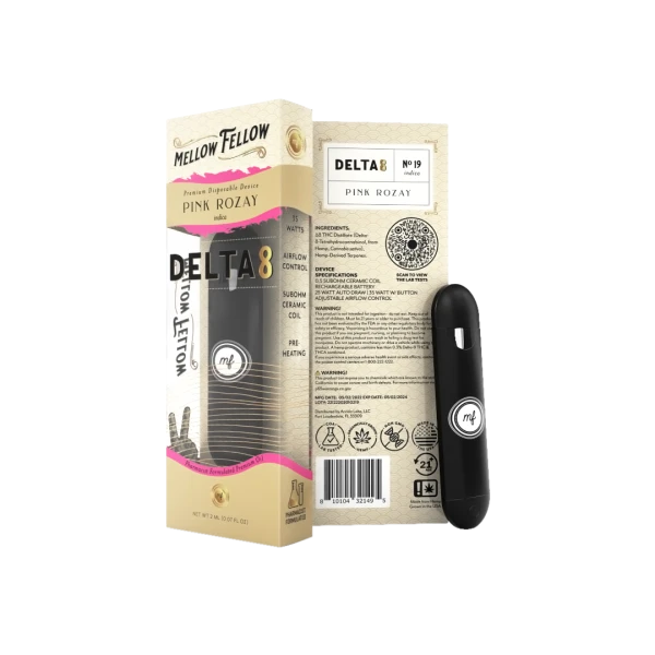 Mellow Fellow - Delta 8 - Disposable Vape - 2ML
