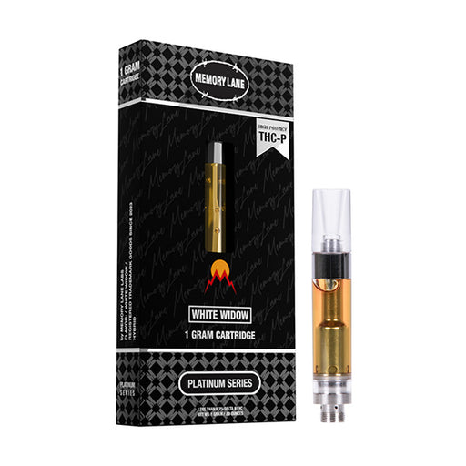 Memory Lane - THCP - 510 Cartridge - White Widow - 1G - Burning Daily