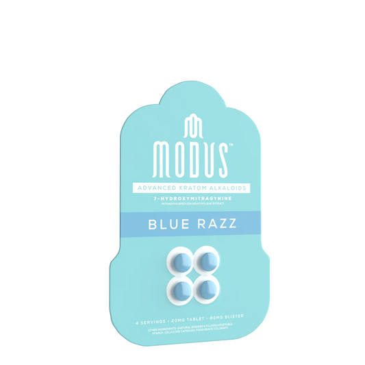 Modus - 7OH - Tablets - Blue Razz - 4CT