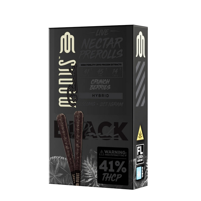 Modus - Live Nectar Joints - THCP - Crunch Berriez - Prerolls - 2G - Burning Daily