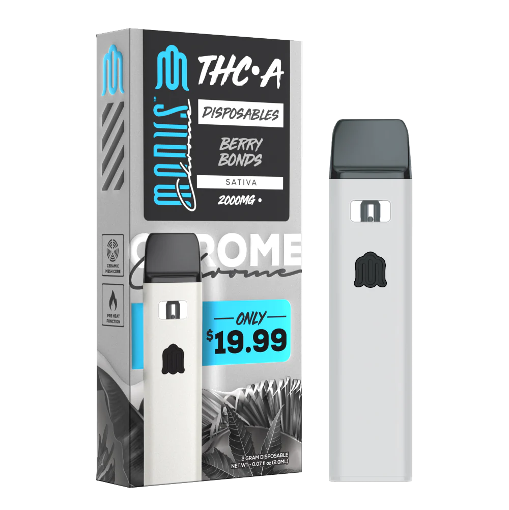 Modus - THCA - Chrome - Disposable - Berry Bonds - 2G