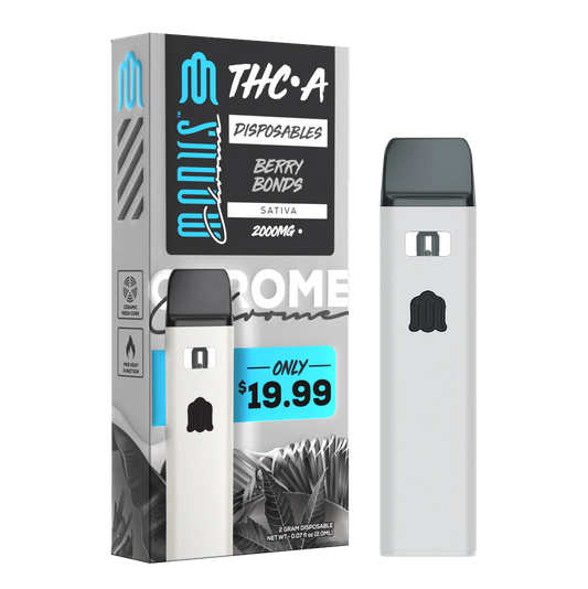 Modus - THCA - Chrome - Disposable - Berry Bonds - 2G