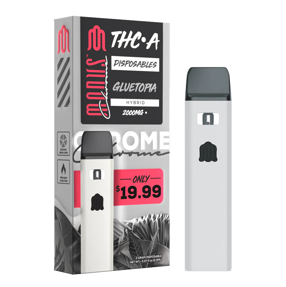 Modus - THCA - Chrome - Disposable - Gluetopia - 2G