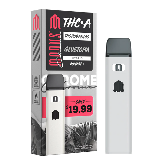 Modus - THCA - Chrome - Disposable - Gluetopia - 2G