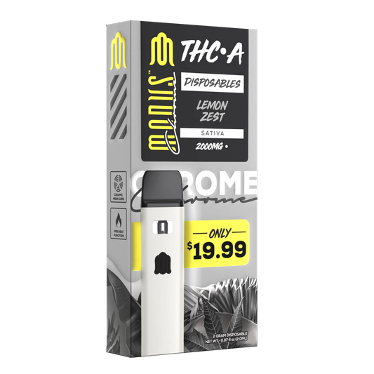 Modus - THCA - Chrome - Disposable - Lemon Zest - 2G