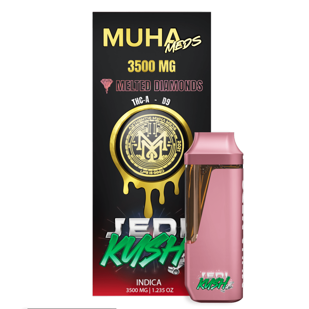 Muha Meds - Melted Diamonds - Disposable - Jedi Kush - 3.5G