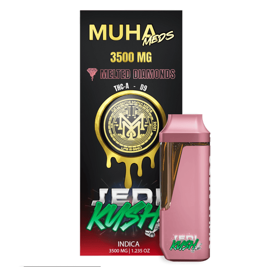 Muha Meds - Melted Diamonds - Disposable - Jedi Kush - 3.5G