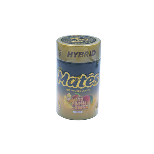 Muha Meds - THCA - Mates - Preroll - Mango Peach Rings - 3G - Burning Daily