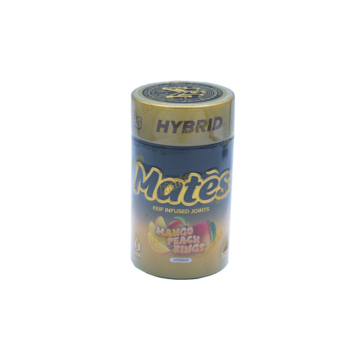 Muha Meds - THCA - Mates - Preroll - Mango Peach Rings - 3G - Burning Daily