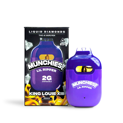 Munchies - Lil Ripper - THCA - Disposable - 2G - Burning Daily