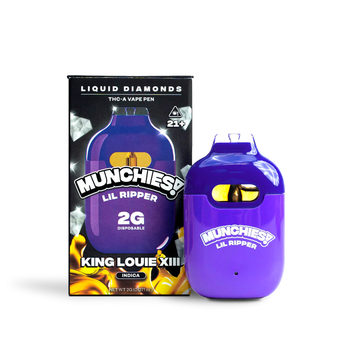 Munchies - Lil Ripper - THCA - Disposable - 2G - Burning Daily