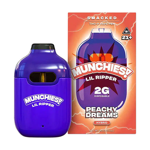 Munchies - Lil Ripper - THCP - Disposable - Peachy Dreams - 2G - Burning Daily