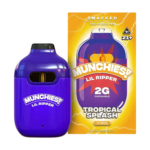 Munchies - Lil Ripper - THCP - Disposable - Tropical Splash - 2G - Burning Daily