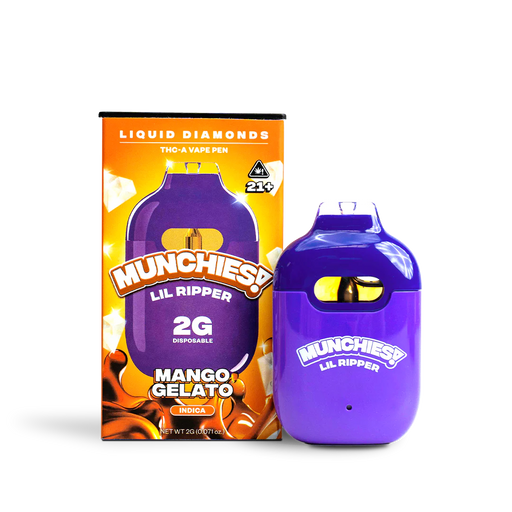 Munchies - Lil Ripper - THCA - Disposable - 2G - Burning Daily