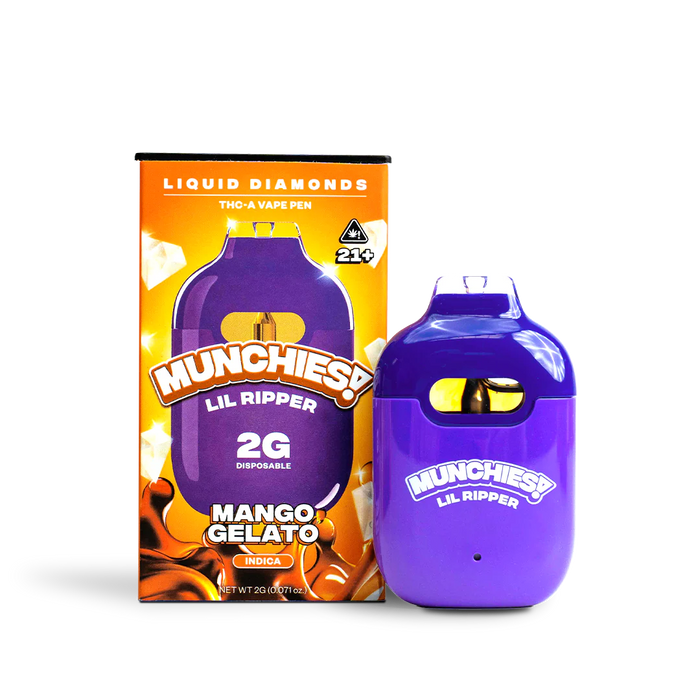 Munchies - Lil Ripper - THCA - Disposable - 2G - Burning Daily